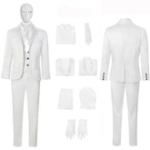 Moon Knight Costume Mr Knight Steven Grant Cosplay White Suit Outfit